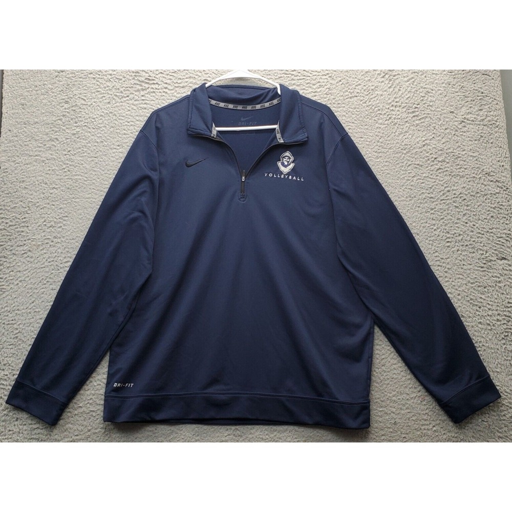 University of St. Augustine Hermits Nike Sweatshirt‎ Mens Large Navy Volleyball